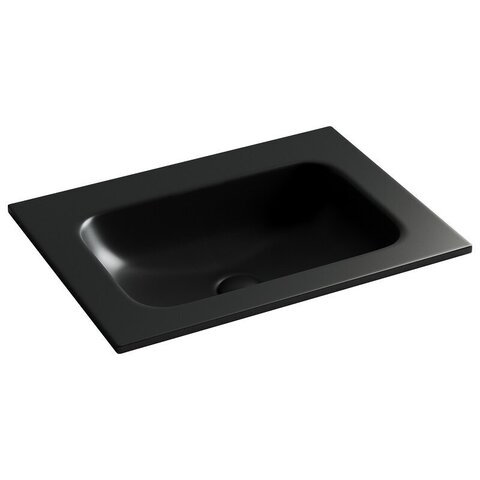 Ceramica Nova CN7011MBwx CN7011MBwx Раковина накладная Element без отверстия  под смеситель,  610*457*137мм, цвет черный мато