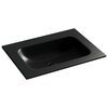 Ceramica Nova CN7011MBwx CN7011MBwx Раковина накладная Element без отверстия  под смеситель,  610*457*137мм, цвет черный мато