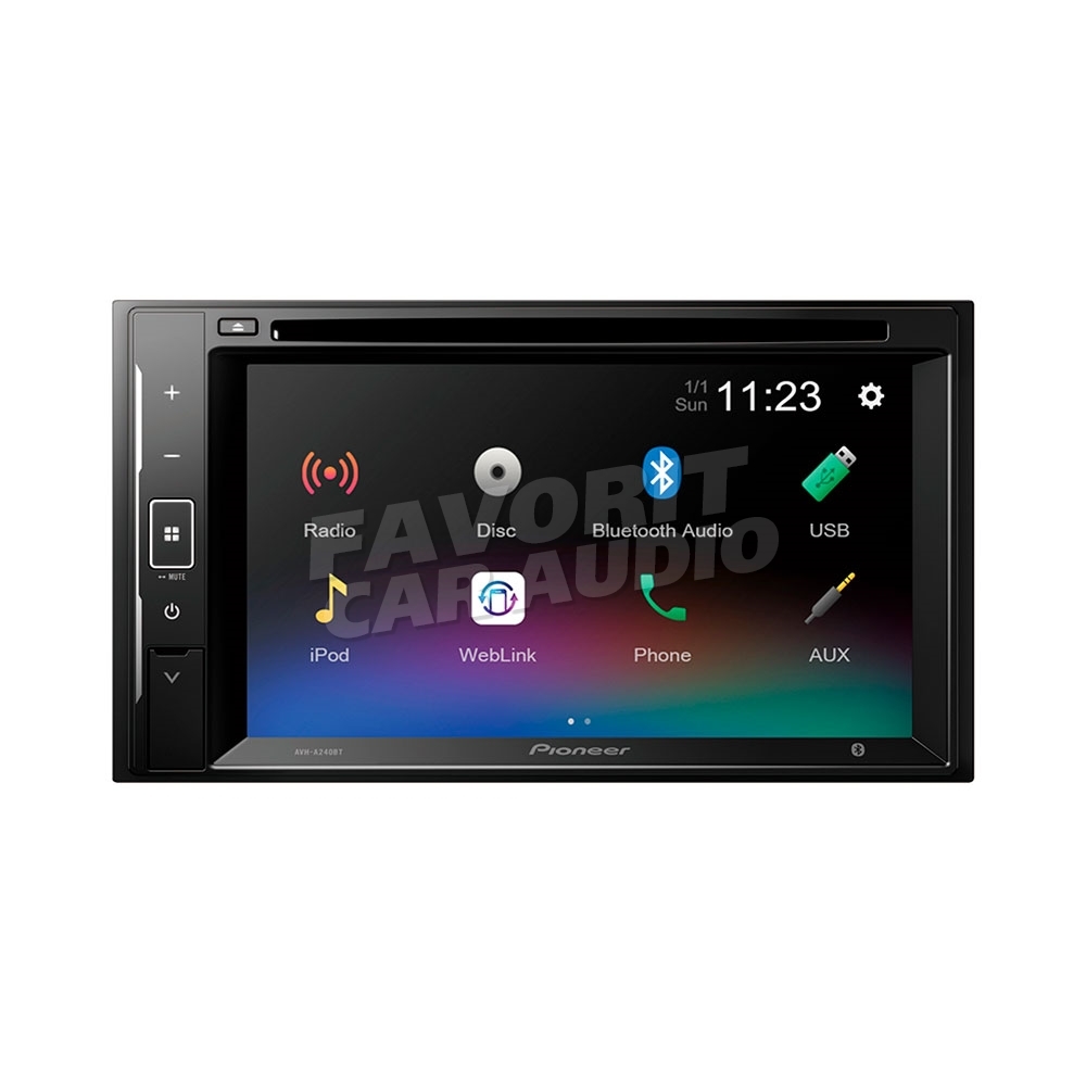 Pioneer AVH-A240BT – купить за 29 650 руб | Магазин автозвука Favorit Car  Audio Саратов, Энгельс, Пенза