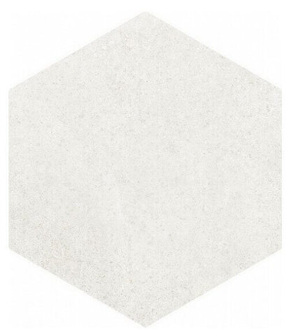 Equipe Hexatile Cement White 17.5x20