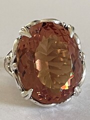 Саломея-султанит (кольцо из серебра)