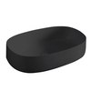 ArtCeram COL003 17 34 ArtCeram COGNAC Раковина настольная 55x35 см, цвет матовый черный, Saniglaze