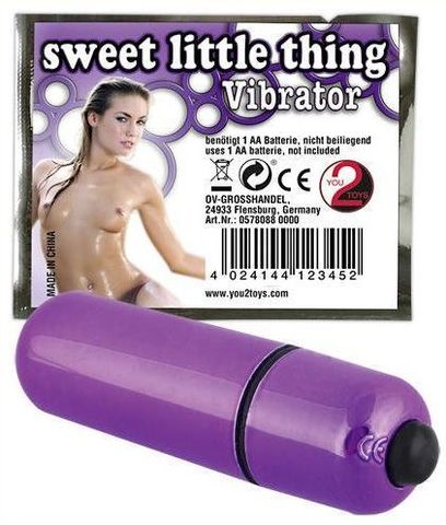 Фиолетовая вибропуля Sweet Little Thing - 7 см. - Orion You2Toys 05780880000