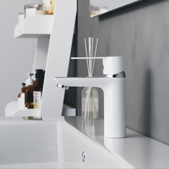 Cмеситель для умывальника без дк белый, RedBlu by Damixa - 840210000