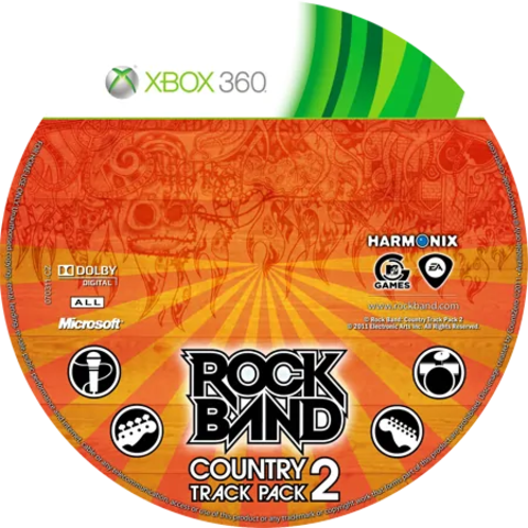 Rock Band Track Pack: Country 2 [Xbox 360]