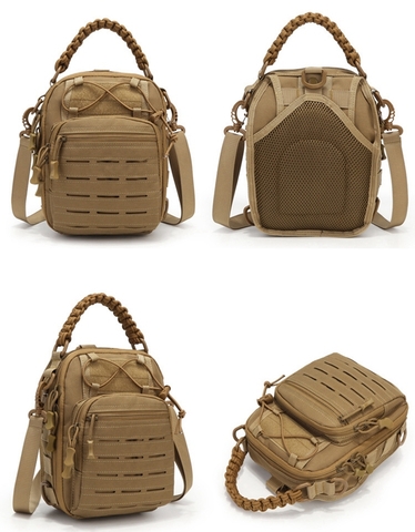 Картинка рюкзак однолямочный Skully Tactic RWZS889 black - 11