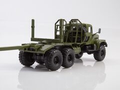 KRAZ-255L1 timber carrying trailer khaki  1:43 Legendary trucks USSR #54