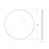 BelBagno SPC-INT-800-LED Зеркало с интерьерной подсветкой SPC-INT-800-LED, без выключателя, 12V, 220-240V, 800x30
