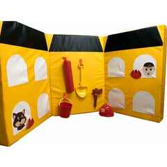 Детское пособие "Дом - Ширма - Пожар"