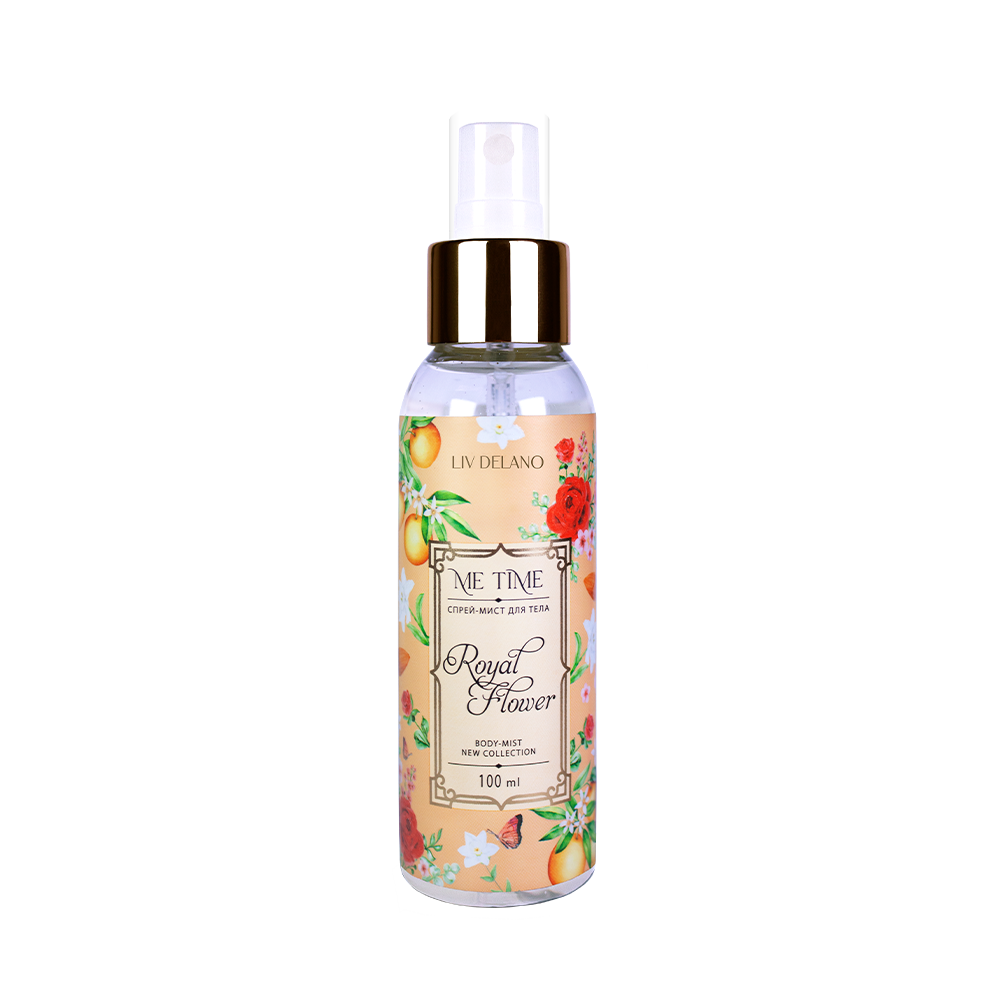 Liv-delano ME TIME Спрей-мист для тела Royal Flower, 100 мл