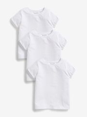 Футболка для девочки Next 386-917, 3 шт., Белый