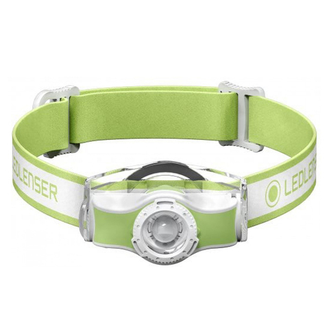 Фонарь светодиодный налобный Led Lenser MH3, зелёный, 200 lm, 1-АА