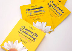 Petitfee Маска гидрогелевая с ромашкой - Chamomile lightening hydrogel face mask, 32г, шт