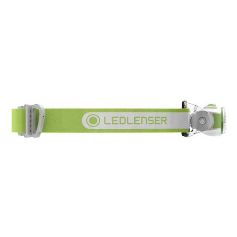 Фонарь светодиодный налобный Led Lenser MH3, зелёный, 200 lm, 1-АА