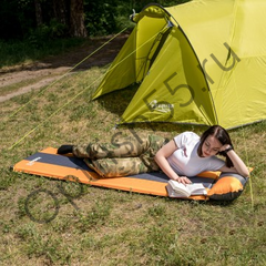 Коврик самонадувающийся с подушкой 30-170x65x4  Helios