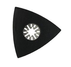 Насадка для МФИ ПРАКТИКА подошва дельта, VELCRO, БЕЗ отверстий, для шлифлистов 80 мм (240-409)