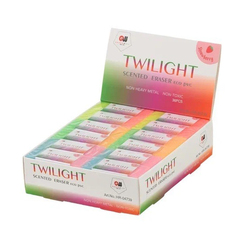 
          Ластик Basir, прямоугольная форма, ароматизированный, мягкий, цветной корпус, рисунок яркий омбре