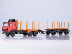 MAZ-6303 log truck with trailer MAZ-83781 1:43 Start Scale Models (SSM)