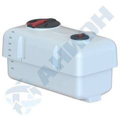 Навесной бак для с/х 800 л с откидной крышкой 380 мм и фланцевой крышкой 190 мм Анион 800 л.(1570x820x960см;белый) - арт.559575