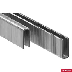 ЗУБР тип 18GA (55/90/C) 15 мм, 2500 шт, скобы для степлера, Профессионал (31855-15)