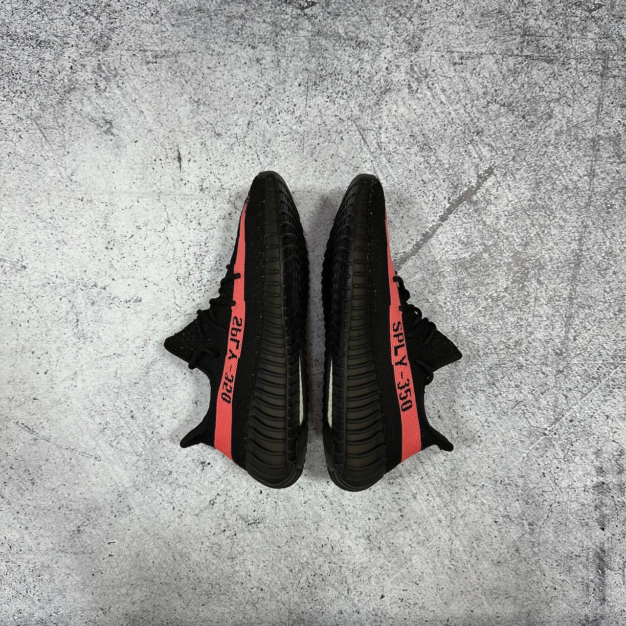 Yeezy red stripe v2 on sale