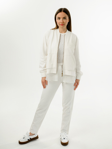 TWINSET Куртка с вышивкой и вставкой из органзы