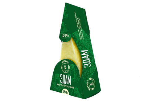 Сыр полутвердый "Эдам" 180г.