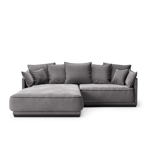 3-х местный нераскладной диван с кушеткой SOHO 811/802