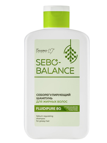 Белита-М SEBO-BALANCE Шампунь Себорегулирующий для жирных волос 300г