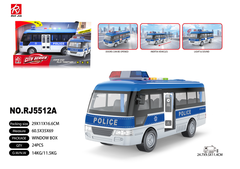 Автобус Полиция свет+муз 29*11