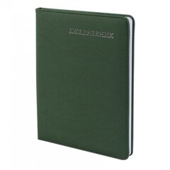 
          Ежедневник недатированный, А5, Yalong, 7БЦ, ПВХ, ляссе, зеленый, клетка, 120 л., "Классика"