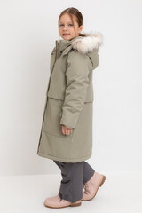 куртка  для девочки  ВК 38116/1 ГР