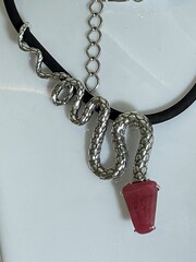 Мамба (серебряное колье)