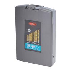 Набор сверл по металлу 1-10мм 19шт DIN338 HSS-G TiN 118° (пл. кейс) Ruko 250214TRO