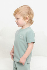 фуфайка  для мальчика  КР 302409/холодная мята к460