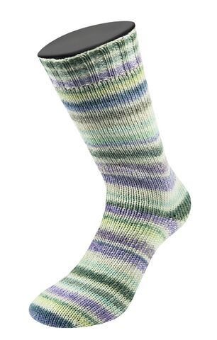 Lana Grossa Cool Wool Print 4 Socks 7767