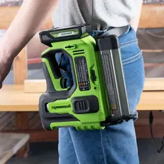 Нейлер аккумуляторный Greenworks GD24BN 24V, без АКБ и ЗУ