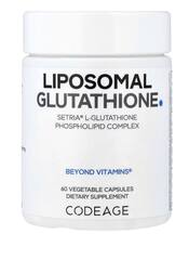 Codeage липосомальный глутатион, 60 растительных капсул
