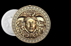 Силиконовый молд Медуза Горгона в рамке № 0739