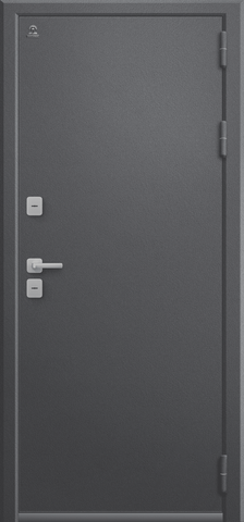 Термодверь входная Центурион Т-5 (2026), 2 замка, 1,4 мм металл, (серый букле+серый букле) #2