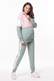 Спортивный костюм для беременных и кормящих 15886 холодная мята