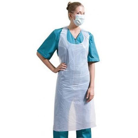 Фартук полиэтилен Белый (50 шт)