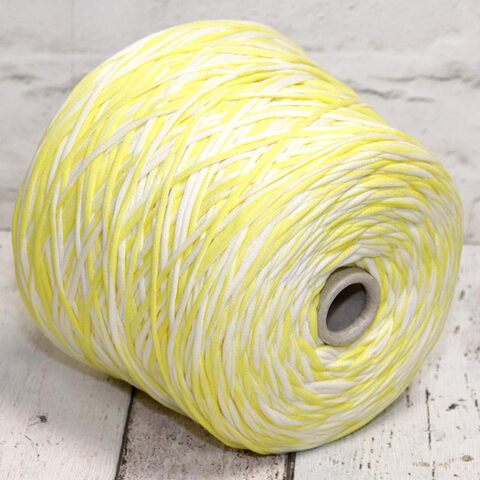 Хлопковый шнурок BE MI VA / PARK CESANNE 110 бело-желтый