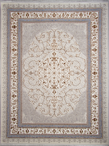 ковёр HALIF 1,6*2,3 м (F641 GREEN-L.BLUE) прямой
