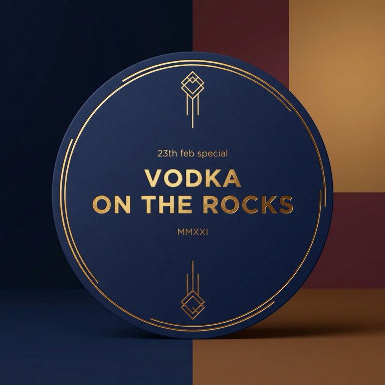 VODKA ON THE ROCKS
