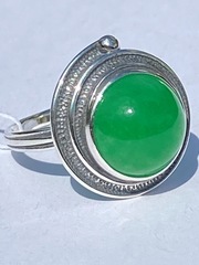 Бава (кольцо из серебра)