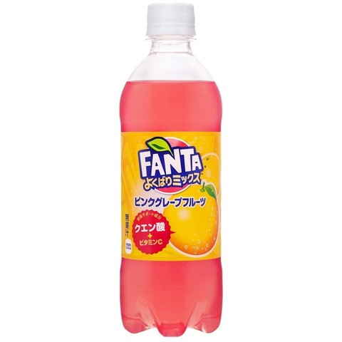 Fanta Pink Grapefruit Япония 0,49 л