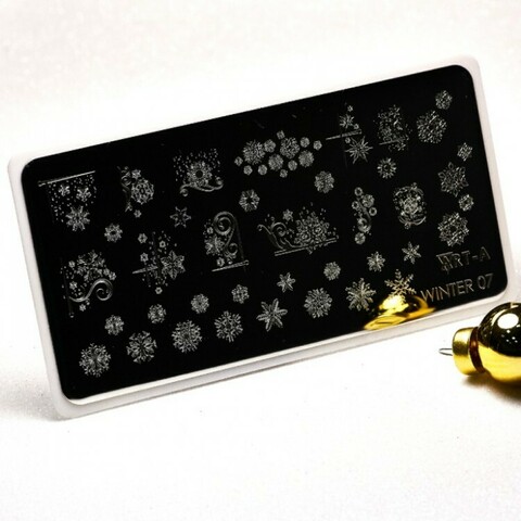 Пластина для стемпинга Art-A WINTER-07