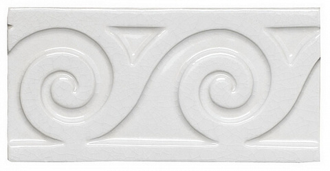 Adex Modernista Relieve Mar C/C Blanco 7.5x15