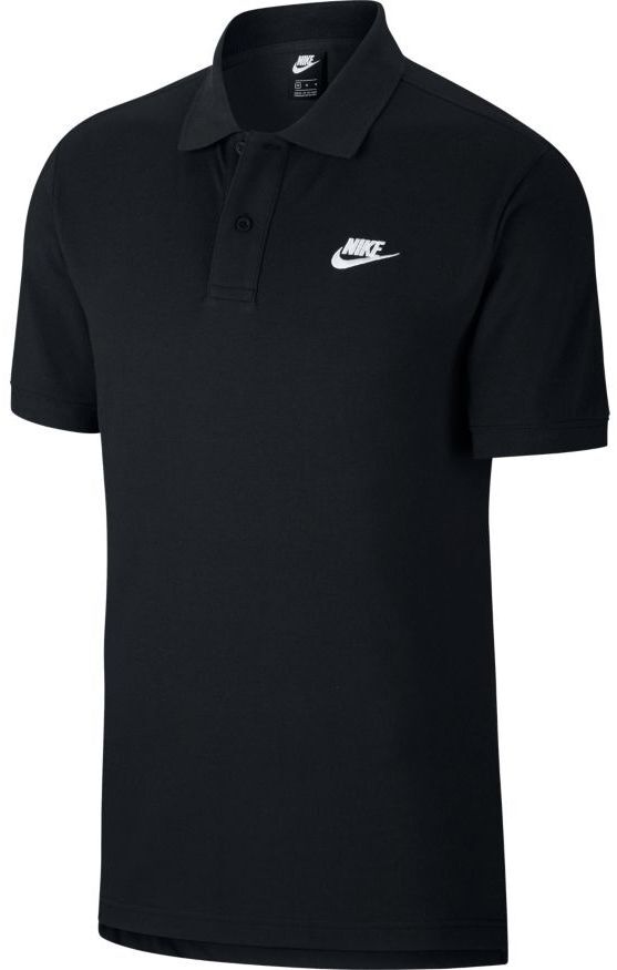 Nike Sportswear Polo - black/white 